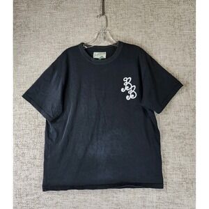 Bogey Boys Golf Essentials Heavyweight T Shirt Mens L Black Short Sleeve Cotton
